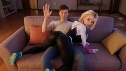 1boy 1boy1girl 1girls ai_generated artist_request big_ass big_breasts breasts chest curvaceous curvy curvy_figure digital_media_(artwork) female gwen_stacy gwen_stacy_(earth-65) gwen_stacy_(spider-verse) hips hourglass_figure huge_ass huge_breasts large_ass large_breasts legs light-skinned_female light-skinned_male light_skin male male/female marvel marvel_comics masked mature mature_female mature_male peter_parker round_ass slim_waist spider-gwen spider-man spider-man_(series) spider-society spiderverse straight thick thick_hips thick_legs thick_thighs thighs unknown_artist voluptuous waist wide_hips