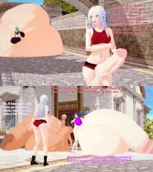 3d 4futas balls bikini black_hair blonde_hair byleth_(fire_emblem) byleth_(fire_emblem)_(female) catherine_(fire_emblem) commission cum edelgard_von_hresvelg english_text female fire_emblem fire_emblem:_three_houses futanari green_hair huge_balls huge_cock hyper hyper_balls hyper_penis intersex koikatsu nintendo penis shamir_nevrand swimsuit text white_hair xavierhuge