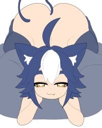 1boy big_ass big_butt femboy gay hoshiumbra idiot krendel liberal looking_at_viewer male male_only male_solo