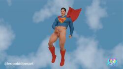 1boy 3d 3d_animated 3d_animation animated animation blush boots cape clark_kent clouds dc dc_comics erect erect_cock erect_dick erect_penis erection flying jerking jerking_off leopolddoesart male male_only masturbation no_pants no_underwear pantless partially_clothed pleasure sky solo solo_male superhero superman superman_(clark_kent) superman_(series) tagme veins_on_cock veins_on_dick veins_on_penis video voice_acted