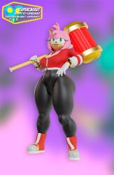 1girls 3d amy_rose animal_humanoid anthro big_ass big_breasts big_thighs breasts bust busty chest crossover curvaceous curvy curvy_figure female hedgehog hedgehog_girl hedgehog_humanoid hips hourglass_figure huge_ass huge_breasts huge_thighs large_ass large_breasts large_thighs legs mature mature_female mobian mobian_(species) mobian_hedgehog pink_hair sega slim_waist sonic_(series) sonic_the_hedgehog_(series) supercasket thick thick_hips thick_legs thick_thighs thighs voluptuous waist wide_hips wide_thighs