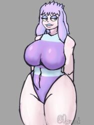 big_blue_bubble curvy female minigonchar monster monster_girl my_singing_monsters thick_thighs video_game_character video_game_franchise video_games whaddle