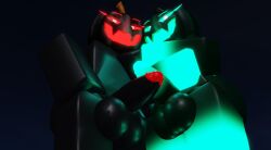 2boys 3d 3d_(artwork) 3d_model black_body dick gay lampshaderr34 male male_only penis pumpkin pumpkin_head roblox robloxian tagme