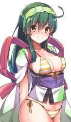 1girls 2d 2d_(artwork) 2d_artwork arm_behind_back background big_boobs big_breasts bikini bikini_bottom bikini_top blank_background blush_face blushing blushing_at_viewer blushing_female breasts busty busty_female busty_girl cleavage closed_mouth_smile collarbone curvaceous curvaceous_body curvaceous_female curvaceous_figure curvaceous_hips curvy curvy_body curvy_female curvy_figure curvy_hips digital digital_art digital_drawing digital_drawing_(artwork) digital_media digital_media_(artwork) drawing eyebrows_visible_through_hair female female_focus female_only flushed flushed_face green-haired_female green_hair hair_between_eyes halterneck hand_behind_back hourglass_figure inframammary_fold inguinal_crease inguinal_ligament konnyaku_(kk-monmon) large_boobs large_breasts lean_figure long_hair looking_at_viewer monotone_background narrow_waist nervous nervous_expression nervous_face nervous_female nervous_smile nipple_bulge one_color_background plain_background portrait shoulders shy shy_expression shy_female shy_girl shy_smile side-tie_bikini skindentation slender_body slender_waist slim_female slim_waist smile smiley_face smiling smiling_at_viewer solid_color_background solo standing string_bikini striped_bikini striped_bikini_bottom striped_bikini_top striped_swimsuit striped_swimwear swimsuit swimwear thick_thighs thighs touhoku_zunko upper_body voiceroid white_background white_bikini white_bikini_bottom white_bikini_top white_swimsuit white_swimwear wide_hips yellow-eyed_female yellow_bikini yellow_bikini_bottom yellow_bikini_top yellow_eyes yellow_swimsuit yellow_swimwear