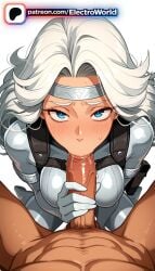 1boy 1girl 1girls 2026 ai_generated artist_name blowjob blowjob_face blue_eyes boobs breasts bust chest clothed_female_nude_male cock dick electroworld fellatio hetero hi_res high_quality high_resolution highres licking looking_at_viewer marvel nude oral oral_sex patreon patreon_username penis pov pubic_hair silver_sable solo_focus stable_diffusion sucking tits uncensored watermark
