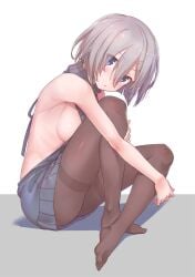 1girls 2d 2d_(artwork) 2d_artwork background big_boobs big_breasts blank_background blue-eyed_female blue_eyes blue_sweater blue_topwear breasts brown_legwear brown_pantyhose brown_stockings brown_tights busty busty_female busty_girl calves digital digital_art digital_drawing digital_drawing_(artwork) digital_media digital_media_(artwork) drawing feet female female_focus female_only fingers full_body game_character grey-haired_female grey_hair groin hair_between_eyes hair_clip hairclip hamakaze_(kantai_collection) hand_on_knee hand_on_leg hand_on_own_knee hand_on_own_leg head_tilt hugging_legs inframammary_fold kantai_collection knees konnyaku_(kk-monmon) large_boobs large_breasts lean_figure legs legwear looking_at_viewer looking_sideways looking_to_the_side monotone_background narrow_waist one_color_background pantyhose plain_background portrait short_hair shoulders sideboob sitting sitting_on_ass sitting_on_floor sitting_on_ground slender_body slender_waist slim_female slim_waist solid_color_background solo stockings sweater thighband_pantyhose thighs tights tilted_head toes topwear touching_knee touching_leg video_game video_game_character video_games virgin_killer_outfit virgin_killer_sweater white_background