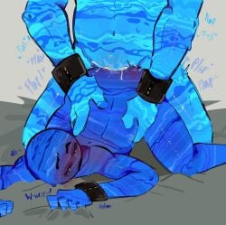 anal_penetration ass ass_up completely_nude cum doggy_style hanaku_1allover planet_x_(solarballs) solarballs wise_(solarballs)
