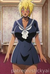 1girl 1girls ai_generated anime bleach bleach:_the_thousand-year_blood_war breasts curvy curvy_female curvy_figure eyes female fit hair nsfw stickyai tier_harribel tits voluptuous