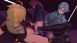 anal arlecchino_(genshin_impact) femdom genshin_impact milf pantyhose tagme video