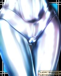 1girls 2023 2d artist_name butt_fang color cyberqueenindustries digital_media_(artwork) drone_(neo_world_order) faceless faceless_character faceless_female female humanoid jsyrin metallic_body neo_world_order pussy pussy_focus robot robot_girl robot_humanoid silver_skin solo solo_female standing