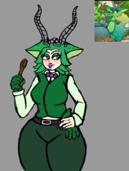 big_blue_bubble female female_only gijinka humanized minigonchar monster monster_girl my_singing_monsters rare_sox sox_(msm) video_game_character video_game_franchise video_games