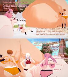 3d 3futas ass balls bikini breasts commission cum edelgard_von_hresvelg ejaculation english_text female fire_emblem fire_emblem:_three_houses futanari hilda_valentine_goneril huge_ass huge_balls huge_breasts huge_cock hyper hyper_balls hyper_penis intersex koikatsu leonie_pinelli nintendo orange_hair penis pink_hair swimsuit text white_hair xavierhuge