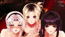 1girls animated aroused aroused_face beautiful_girl beautiful_girls beauty_mark blowjob blush brat breasts bubblebebe cum cum_on_face cute cute_face eyebrows eyelashes female female_focus female_only foursome hourglass_figure indie_virtual_youtuber lewdtuber medium_breasts naked naked_female petite petite_body petite_breasts petite_female pov sexy sexy_body sexy_female sexy_pose tagme thick_thighs thighs video vtuber vtuberfanart white_hair yellow_eyes
