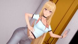 1girls anime apartment confident marin_kitagawa pose sexy waifu