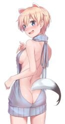 1girls 2d 2d_(artwork) 2d_artwork adult adult_female animal_ear_fluff animal_ears animal_tail ashamed ass ass_cleavage ass_crack back backboob background big_boobs big_breasts blank_background blonde blonde-haired_female blonde_female blonde_hair blonde_hair_female blue-eyed_female blue_eyes blue_sweater blue_topwear blush_face blushing blushing_at_viewer blushing_female brave_witches breasts busty busty_female busty_girl butt digital digital_art digital_drawing digital_drawing_(artwork) digital_media digital_media_(artwork) drawing elbows embarrassed embarrassed_exposed_female embarrassed_expression embarrassed_female embarrassed_naked_female embarrassed_nude_female eyebrows_visible_through_hair female female_focus female_only fingers flushed flushed_face flustered flustered_female hair_between_eyes head_tilt inframammary_fold large_boobs large_breasts lean_figure looking_at_viewer looking_back looking_back_at_viewer mature mature_female mature_woman median_furrow monotone_background narrow_waist nervous nervous_expression nervous_face nervous_female nervous_smile nikka_edvardine_katajainen one_color_background open_mouth open_mouth_smile parted_lips plain_background portrait short_hair shoulder_blades shoulders shy shy_expression shy_female shy_girl shy_smile sideboob slender_body slender_waist slim_female slim_waist smile smiley_face smiling smiling_at_viewer solid_color_background solo standing strike_witches sweater thick_ass thick_butt thigh_gap thighs tilted_head tongue topwear upper_body upper_teeth virgin_killer_outfit virgin_killer_sweater white_background woman world_witches_series