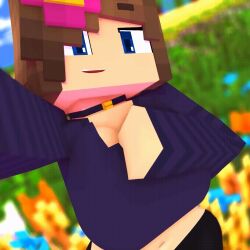 jenny belle (slipperyt) from minecraft by slipperyt