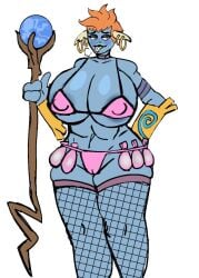 big_blue_bubble condom condom_balloon female female_only galvana huge_breasts minigonchar monster monster_girl my_singing_monsters video_game_character video_game_franchise video_games