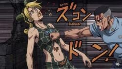 1boy 1girl 1girl1boy 1girls ai_assisted ai_generated blood_in_mouth blood_on_face damaged defeated defeated_heroine eyes_closed eyes_rolling_back female female_dominated female_domination female_focus femsub forced forced_submission gemini green_hair hitting hitting_breasts injured jojo's_bizarre_adventure jojo_no_kimyou_na_bouken jolyne_cujoh jolyne_kujo knocked_out male_dominating_female male_domination medium_boobs medium_breasts medium_tits pain passed_out prison prison_guard prison_uniform punch punching punching_breasts ryona sleeping spit spitting spitting_blood strong_female strong_woman sweat sweatdrop sweating sweaty tied_hair unconscious unconscious_female westwood white_eyes