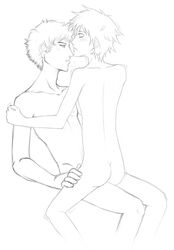 2boys ass craig_tucker gay male male_only nude south_park tagme tweek_tweak yaoi