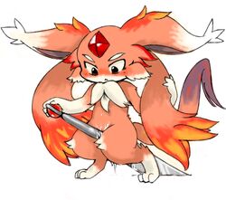 mars light carbuncle from puzzle & dragons by doneru
