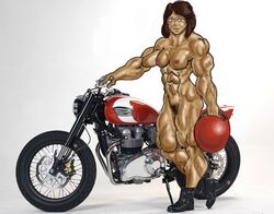 art female muscles tagme
