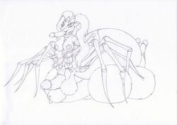 1futa anthro arachnid arthropod balls body_horror breasts canine crotch_head diphallia diphallism drider enneaphallia erection frontal_taur_balls frontal_taur_genitals frontal_taur_penis futanari intersex mammal multi_balls multi_eye multi_genitalia multi_leg multi_limb multi_penis nipple_balls nipple_mouth penis penis_nipples penis_tail penis_tongue precum sketch solo_futa spider spider_taur tail tail_penis taur testicles thenegative what