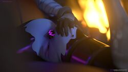 widowmaker from overwatch by 3dwidowbutt