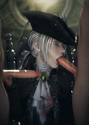 lady maria of the astral clocktower from bloodborne by john doe