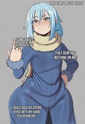 ai_generated clothed_femboy rimuru_tempest tagme voluptuous_femboy