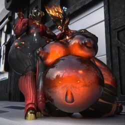 bbw big_breasts big_penis breasts cleavage female huge_breasts huge_cock nipples overweight penis qzk_forte thick_thighs wide_hips