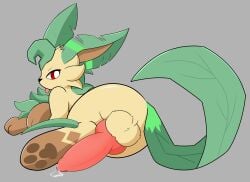 leafeon pokemon pokemon_(species) wrath_(leafeon)