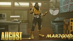 3d abs athletic_female elverdulero98 fit_female fortnite marigold_(fortnite) tactical_gear