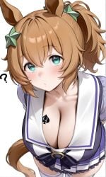 1girls ai_generated blacked cheating cheating_girlfriend cuckold horse_ears horse_girl horse_tail large_breasts netorare ntr qos qos_tattoo queen_of_spades solo spade_tattoo taiki_shuttle_(umamusume) tracen_school_uniform umamusume umamusume_pretty_derby