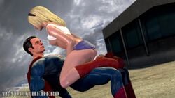 1boy 1girls 3d animated arnoldthehero big_ass blonde boots breasts cousins cowgirl_position dc dc_comics dc_extended_universe dceu female incest injustice_2 kara_danvers kara_zor-el linda_danvers male no_sound skirt source_filmmaker supergirl supergirl_(injustice) superman superman_(series) tagme video