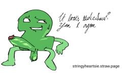 1other algebralien balls ballsack battle_for_bfdi battle_for_dream_island bfb bfdi cock genitals green_body green_penis huge_cock lornan1hater object_show object_shows penis the_power_of_two tpot two_(bfb) two_(tpot)