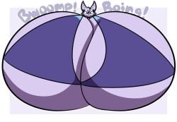 big_breasts breast_expansion breasts expansion female furry huge_breasts hyper_breasts nipples puffster3 tagme thick_thighs wide_hips