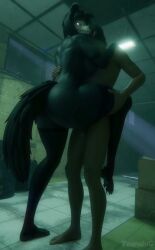 3d_(artwork) 3d_animation abandoned_building animated anon anthro armwear ass big_breasts big_butt big_tail black_body black_fur bone breasts canid canine canis clothing digital_media_(artwork) domestic_dog duo elbow_gloves female female_penetrated floppy_ears fur gloves glowing glowing_eyes handwear hi_res human larger_female legwear long_tail male male/female male_penetrating male_penetrating_female malo mammal monolitwec_(modeler) monster monster_girl_(genre) on_one_leg pawpads paws penetration scp-1471 scp-1471-a scp-1471-a_(monolitwec) scp_foundation sex short_playtime size_difference skull sleeves smaller_male sound sound_effects sound_warning spread_legs spreading standing standing_sex stockings taanukic tagme tail video wolf