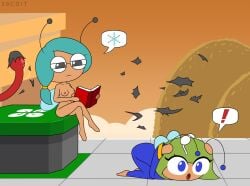39coit blue_fairy_(poke_all_toads) busy_fairy_(poke_all_toads) clothes_removed clothes_ripping fairy fairy_wings poke_all_toads striped