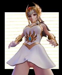 cosplay fortnite fortnite:_battle_royale horny_female lexa_(fortnite) no_panties pussy pussy_juice pussy_reveal red_eyes she-ra she-ra_(cosplay) she-ra_princess_of_power sheera shiockw