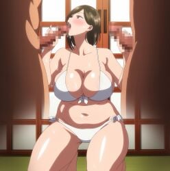 1girls 2boys 2d age_difference big_boobs big_breasts big_cock big_penis blush boobs breasts brown_hair cheating cheating_wife clothed clothed_female clothed_female_nude_male clothing cock collarbone completely_nude completely_nude_male enjoying front_view huge_breasts huge_cock huge_penis indoors kneeling large_breasts large_penis licking licking_penis light-skinned_female light_skin long_penis mmf_threesome natsuzuma netorare ntr older_female older_male_and_younger_female oral oral_sex pale-skinned_female pale_skin penis saliva saliva_drip saliva_trail screencap screenshot stitched swimwear t-rex_(animation_studio) thick_thighs thighs threesome tongue tongue_out upscaled voluptuous voluptuous_female wide_hips younger_male yumiko_(natsuzuma)