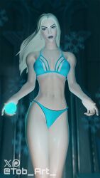 3d 3d_(artwork) alternate_version_available areola areola_slip areolae areolae_slip bikini bikini_bottom bikini_top blonde blonde_female blonde_hair blonde_hair_female earrings emma_frost emma_frost_(fortnite) female female_focus female_only fortnite fortnite_(marvel_comics) long_hair long_hair_female marvel marvel_comics oil oiled oiled_skin oily oily_skin pose posing shiny shiny_skin solo solo_female solo_focus tob_art_ watermark