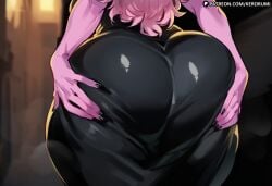 1girl 1girls ai_generated ashido_mina ass ass_bigger_than_head ass_focus ass_grab back boku_no_hero_academia breasts bubble_ass bubble_butt butt butt_bigger_than_head butt_focus butt_grab clothed clothed_female curvaceous curvaceous_body curvaceous_female curvaceous_figure curvy curvy_body curvy_female curvy_figure dress fat_ass fat_butt female female_focus female_only gigantic_ass gigantic_butt grabbing_own_ass hands_on_ass huge_ass huge_breasts huge_butt kerorumi large_ass large_breasts large_butt long_hair mina_ashido my_hero_academia nail_polish patreon patreon_link patreon_logo patreon_url patreon_username sexy shiny_skin smile smiling smiling_at_viewer solo solo_female solo_focus thick thick_ass thick_butt