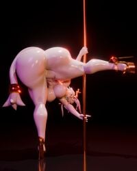 3d ass back_view backboob big_ass big_breasts breasts bubble_ass bubble_butt cleavage female female_only furry huge_ass huge_breasts notsafeforgek pseudoregalia sybil_(pseudoregalia) tagme thick_thighs wide_hips