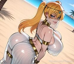 1female 1girl 1girls 2026 absurdres aesthetic ai_generated anime anime_style arabian_clothes arched_back armlet artist_name ass back bare_shoulders beach beautiful beautiful_female beautiful_girl big_ass big_breasts bitch blonde_hair blue_eyes blurred_background blush blush_lines blushing blushing_female bracelet breasts bubble_ass bubble_butt circlet cleavage comic comic_page comic_panel comic_strip cover_page crop_top curvy curvy_body curvy_female curvy_figure curvy_hips curvy_thighs cute cute_face dancer dialogue digital_art digital_painting english english_dialogue english_text gold gold_choker grin hair_between_eyes harem_outfit harem_pants high_quality highres huge_ass huge_breasts jewelry large_ass large_breasts line_art lips long_comic long_hair looking_at_viewer looking_back manga_style mouth_veil multiple_panels naruko naruto naruto:_the_last naruto_(classic) naruto_(series) naruto_shippuden naughty_face neck_ring ocean outdoors palm_tree pants parted_lips patreon patreon_link patreon_username phanary rule_63 sand see-through sexy sexy_body sexy_female sexy_pose sideboob slut smile soft_shading solo solo_focus speech_bubble teeth text text_box text_bubble text_focus thick thighlet tree twintails uzumaki_naruto veil web_address