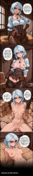 1girl ai_generated annoyed annoyed_expression annoyed_face ass balls ballsack barn belt big_ass big_breasts big_hips big_penis big_thighs breasts ciri cleavage clothed cock comic comic_cover comic_page comic_panel disgust disgusted disgusted_look eyebrows eyelashes female female_focus female_only fully_clothed fully_naked fully_nude futadom green_eyes grin hard_nipples hard_on hay huge_ass huge_breasts huge_cock huge_thighs long_hair looking_at_viewer mad medium_breasts medium_hair motion_lines naked naked_female navel nude nude_female pants scar scar_on_face seductive seductive_look seductive_smile sex sfx shirt slit smile smirk smooth_skin solo solo_female solo_focus speech speech_balloon speech_box speech_bubble speech_bubbles text text_box text_bubble the_witcher_(series) the_witcher_3:_wild_hunt thighs tied_hair tied_up vagina vaginal vaginal_penetration vaginal_sex veiny veiny_penis velfur velfur_(artist) white_hair
