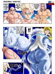 1girls 2026 5boys anal angel anus ass_focus big_ass big_breasts big_penis blue-skinned_female blue_body blue_skin cabba comic comic_page dialogue dragon_ball dragon_ball_super dragon_ball_z english_text fat_ass fusion fusion_character halo huge_ass huge_breasts huge_cock huge_penis jay-marvel krillin large_ass large_breasts large_penis light-skinned_male light_skin long_hair multiple_boys potara_earrings potara_fusion pussy saiyan sex_fight super_saiyan text tien_shinhan trunks_briefs trying_to_escape vados vegito white_hair