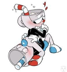 anal animate_inanimate ass blush bottomless brother brothers closed_eyes clothed clothed_sex clothing cuphead cuphead_(game) duo facesitting gay gay_domination gay_male gay_sex gloves half-closed_eyes humanoid humanoid_on_humanoid incest legwear lying male male_on_top mugman object_head on_back on_top oral rimming sex shorts sibling simple_background socks toxic-boner video_games white_background yaoi
