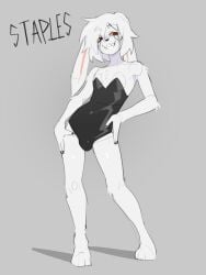 bunny bunnysuit femboy furry mido66 painted_nails rabbit twink