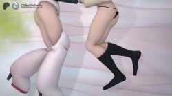 2girls burp burp_fetish burping burping_in_face face_in_ass facesitting fart fart_fetish farting farting_at_viewer farting_in_face gassy gassy_female himiko_toga holding_hands in_bed laying_on_bed my_hero_academia ochako_uraraka pov shironekyun tagme video yuri