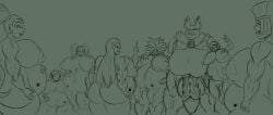 android_18 angel_(dragon_ball) anthro ass balls big_balls big_breasts big_butt big_penis blush bodily_fluids breasts caulifla champa champanized cocotte cus dominant dragon_ball dragon_ball_super felid feline fellatio female female_on_anthro genitals god_of_destruction group helles hi_res human interspecies interspecies_domination kale kefla kefla_(dragon_ball) male male/female mammal marcarita margarita married_female multiple_girls nipple_piercing nipples nude open_mouth open_smile oral overweight overweight_male penile penis piercing pregnant pregnant_belly pregnant_female purple_body saliva sex smile standing tattoo thick_thighs ugly_bastard vados vein veiny_balls wedding_ring wip